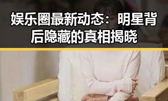娱乐圈最新动态：明星背后隐藏的真相揭晓